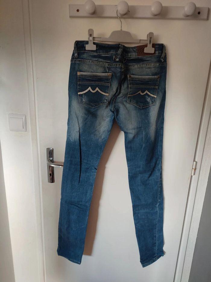 Pantalon jean troué vintage année 2000 - photo numéro 7