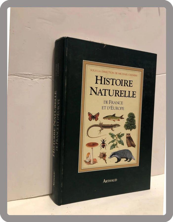 Livre nature Histoire naturelle illustrée de France et D’Europe - photo numéro 2