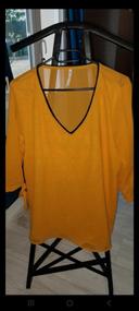 Blouse Blancheporte taille 48 neuve jamais portée.  Jaune moutarde