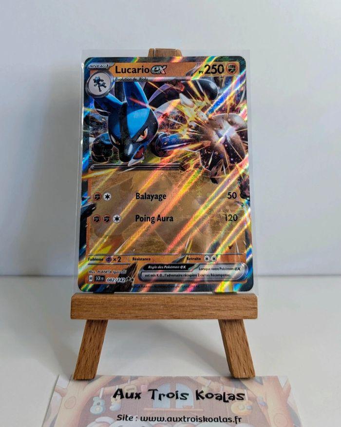 Carte Pokémon - Lucario ex (082/142) - photo numéro 1