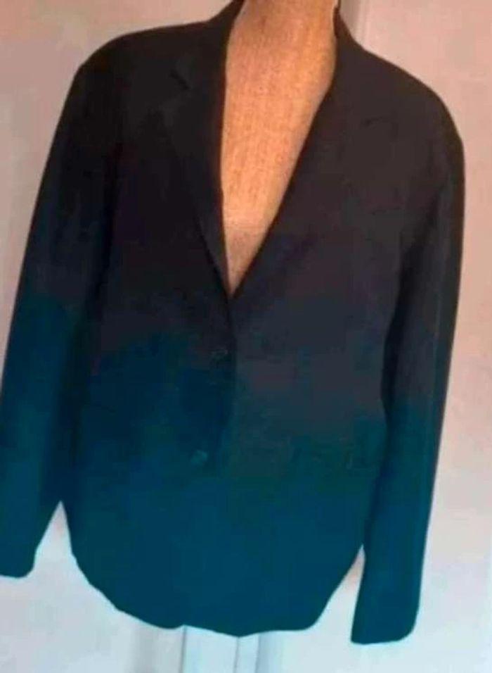 Blazer  -  Veste  tailleur  -  Bleu  marine  -  52/54 - photo numéro 1