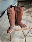 Bottes femmes en cuir