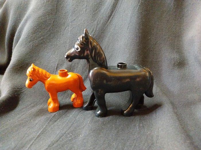 Lego duplo cheval et poney - photo numéro 1