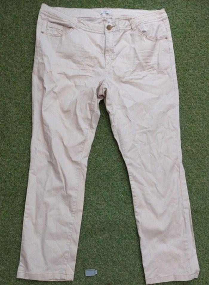 Pantalon beige   phildar femme - photo numéro 2