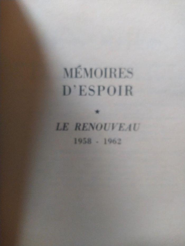 Mémoires d'espoir. Charles de Gaulle - photo numéro 2