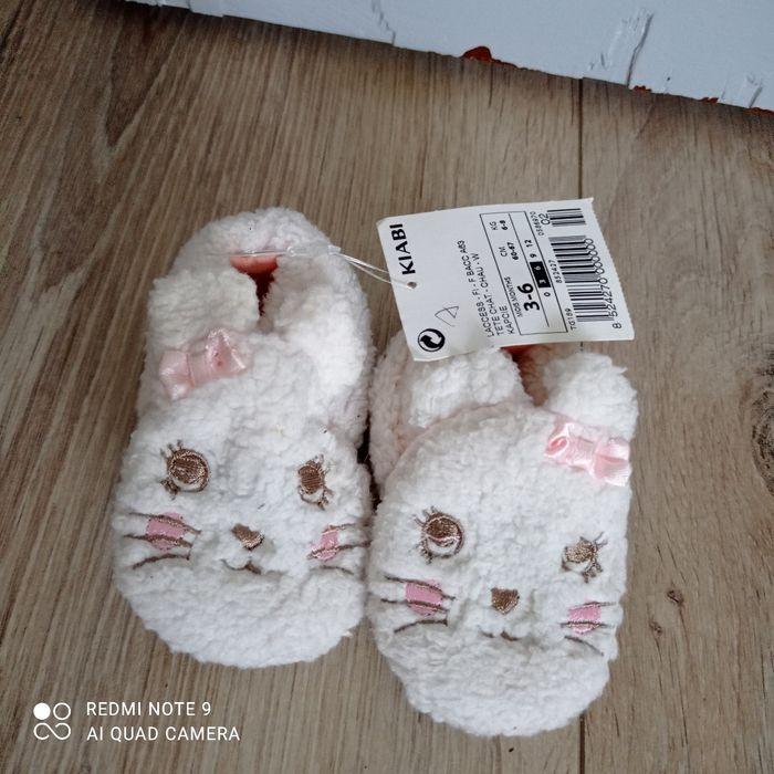 Chaussons bébé chats neufs - photo numéro 2