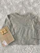 Pull Shirt manches longues gris Kiabi 12 mois neuf