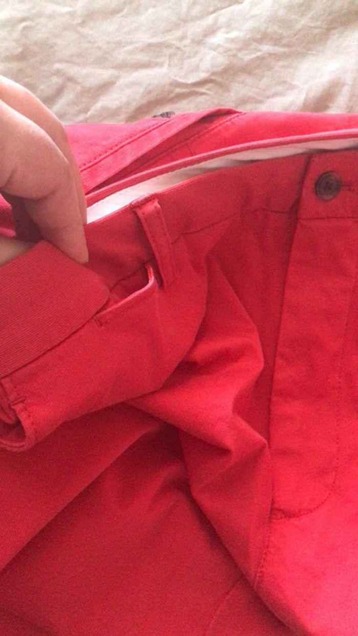 Pantalon rouge gant neuf - photo numéro 6