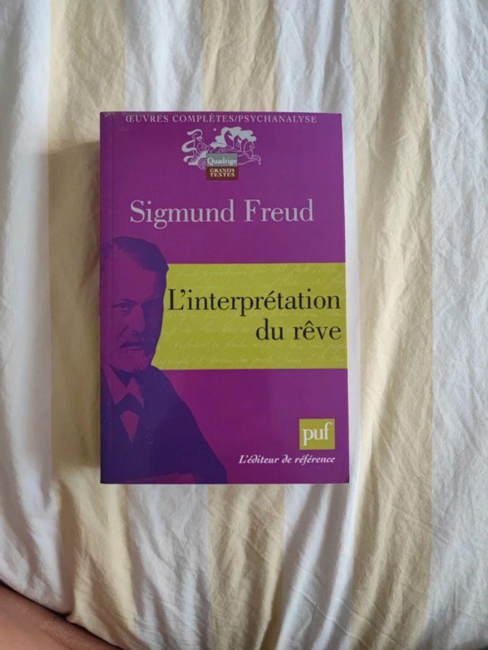 Livre "L'interprétation du rêve" de Freud - photo numéro 1