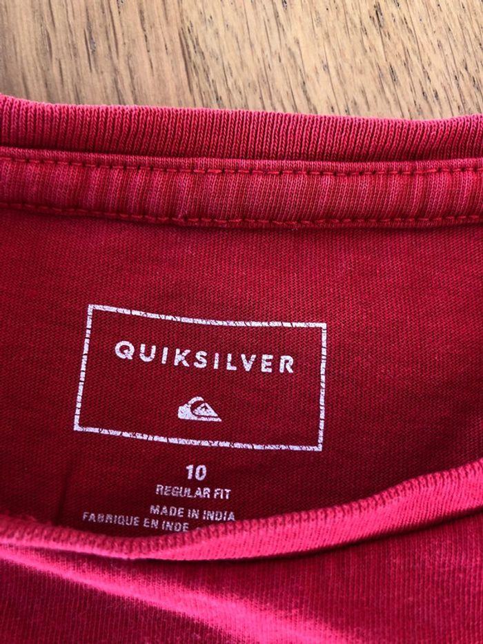 Tee-shirts rouge Quiksilver - photo numéro 4