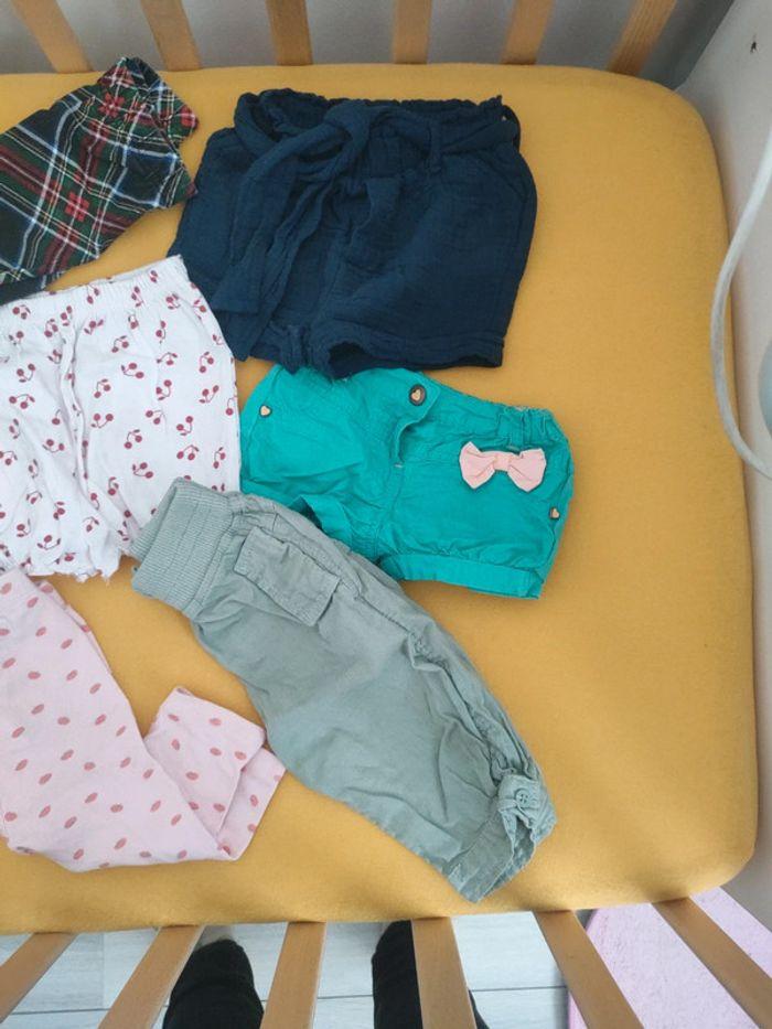 Lots pantalon et short 3 mois fille - photo numéro 4