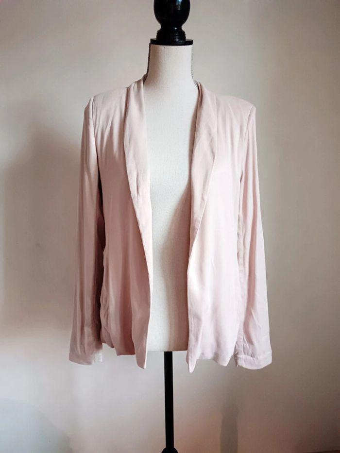 Blazer rose beige taille S American Vintage - photo numéro 1