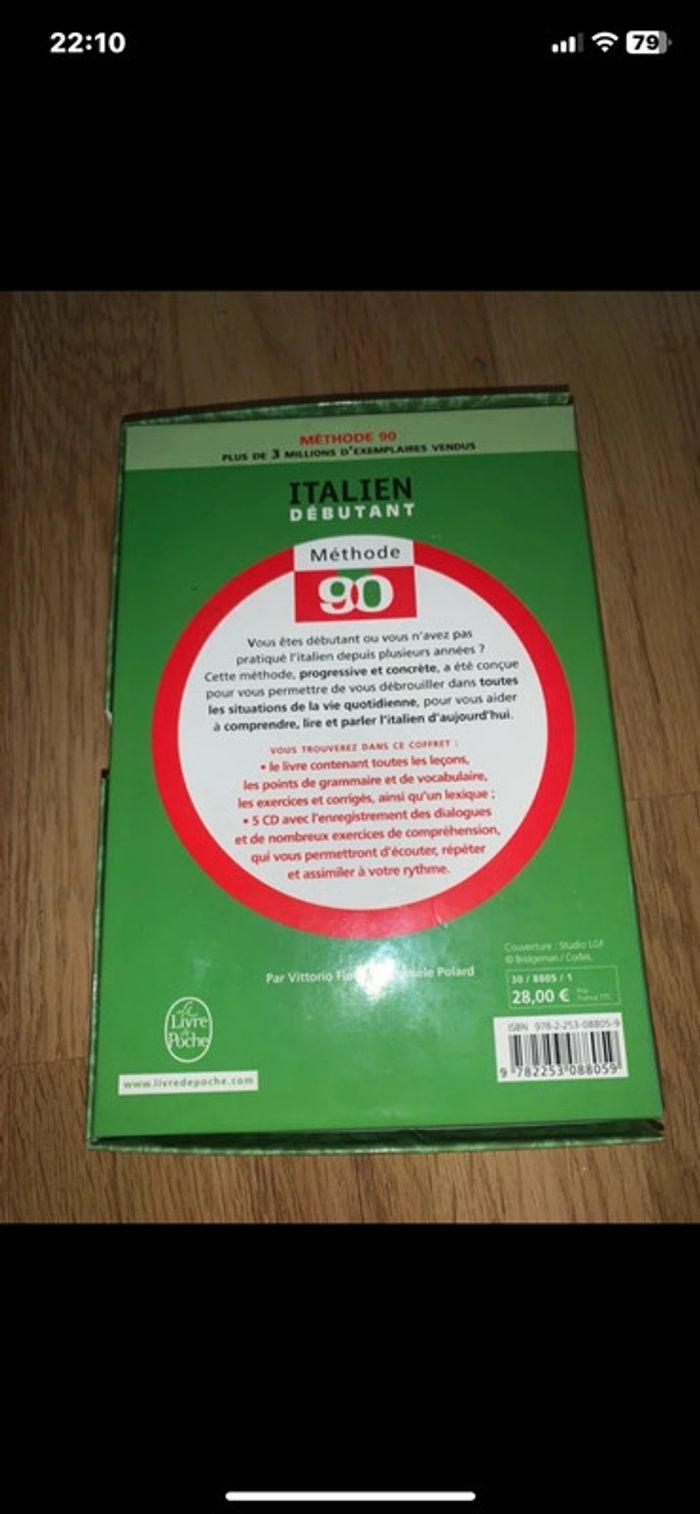 Coffret pour apprendre l'italien débutant - photo numéro 3