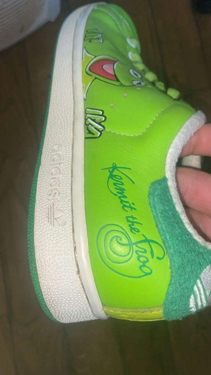 Stan Smith kermit thé frog - photo numéro 5