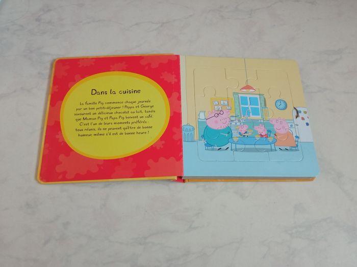 Peppa pig livre puzzle - photo numéro 2