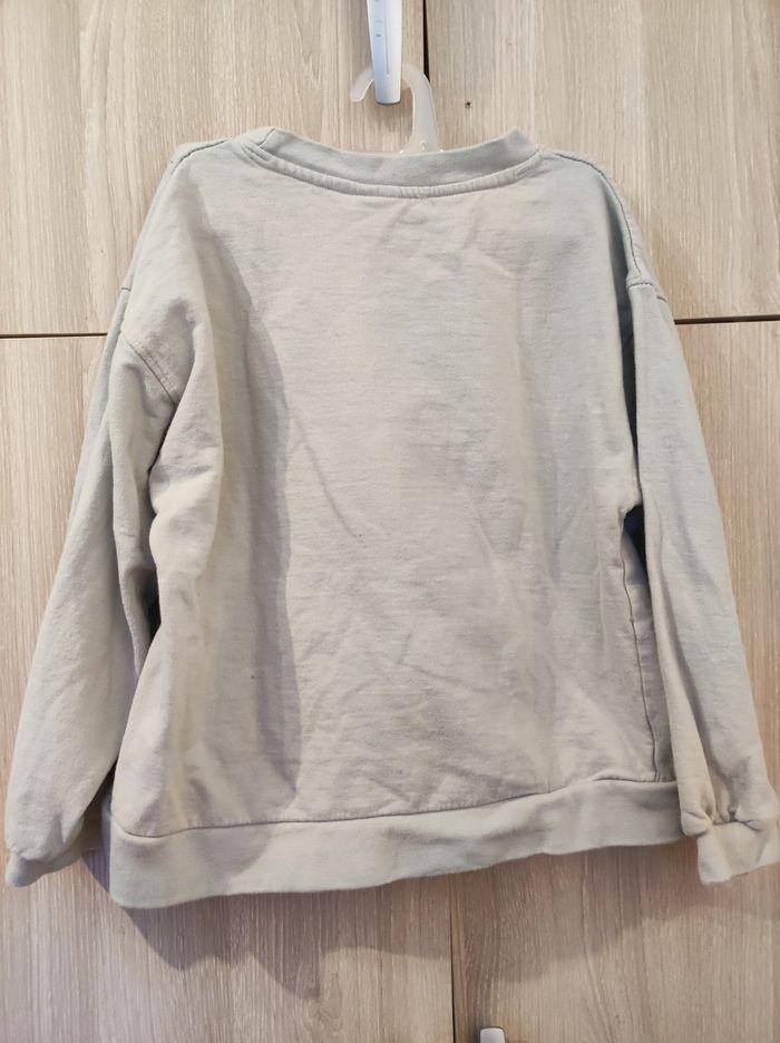 Pull fée clochette gris doré 7 ans  Disney - photo numéro 6