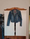 Veste en jean courte