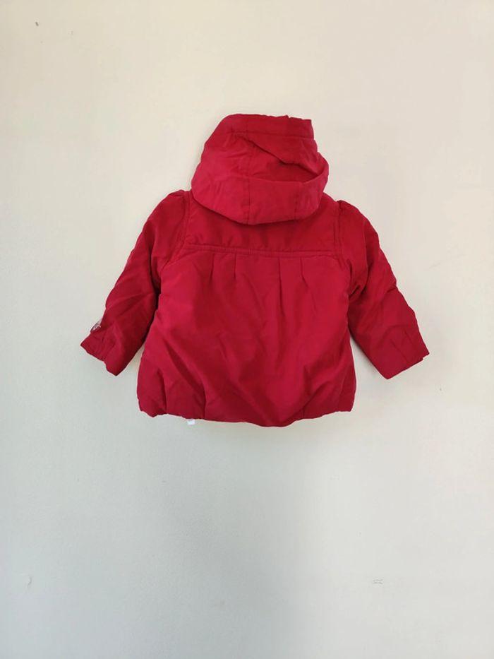 Joli manteau Sergent Major rouge 24 mois - photo numéro 5