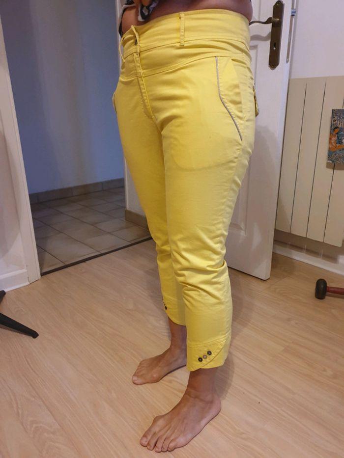 Pantalon jaune garella - photo numéro 1