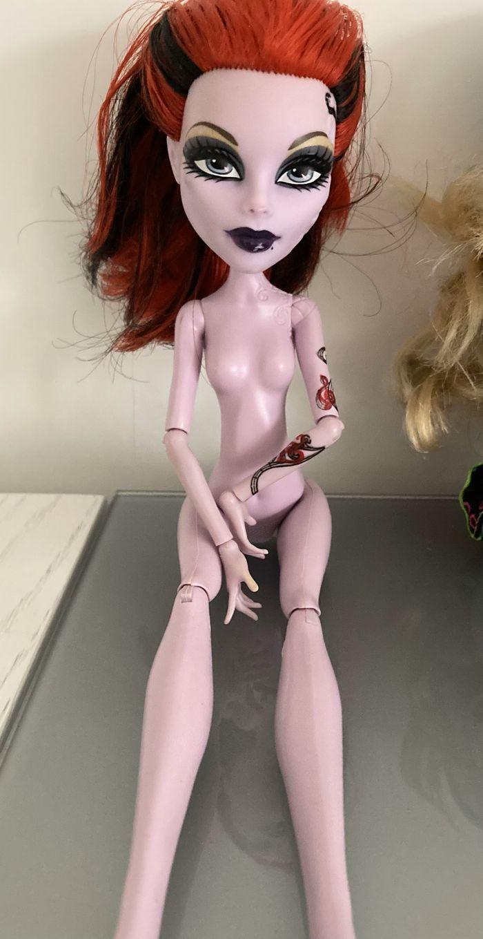 Lot de deux Poupées Monster High nues - photo numéro 6