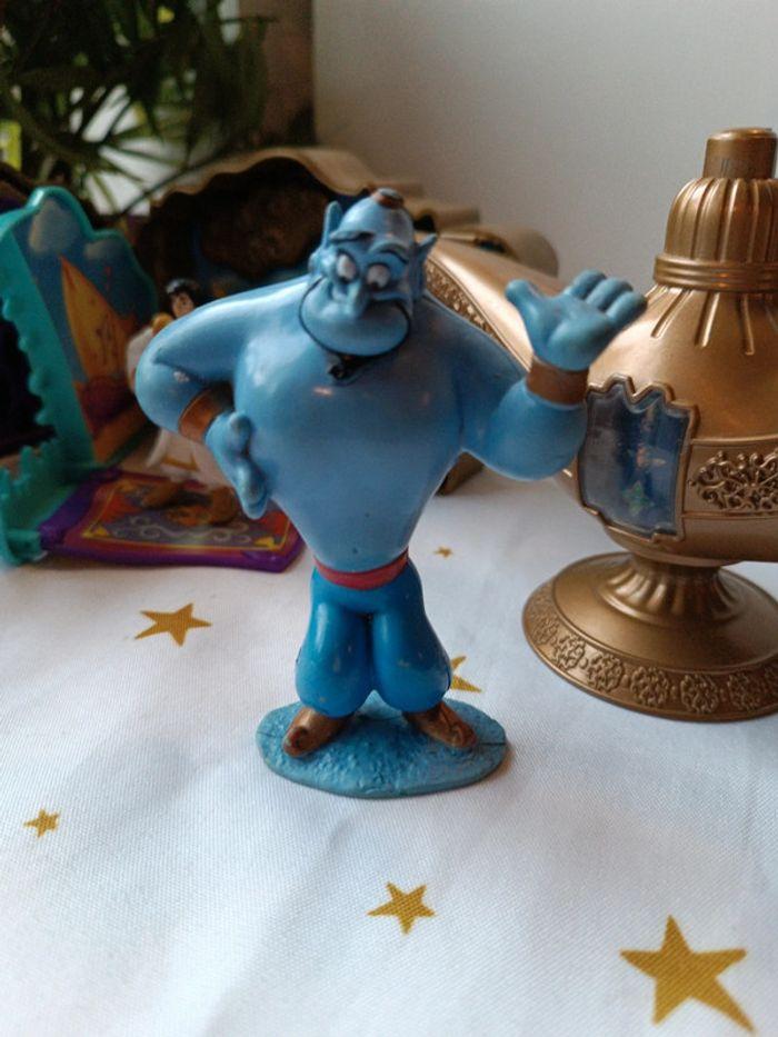 Aladin figurine Disney lampe playset mini génie princesse jasmine once time compact lamp boîte - photo numéro 2