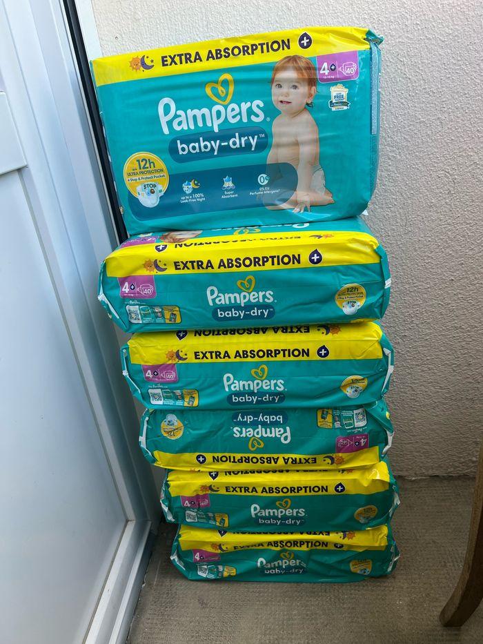 Pampers baby-dry  taille 4+ - photo numéro 1