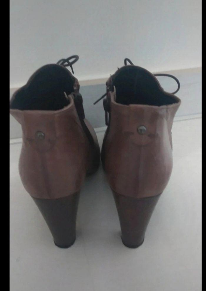 Bottines  cuir Manas Design - photo numéro 7