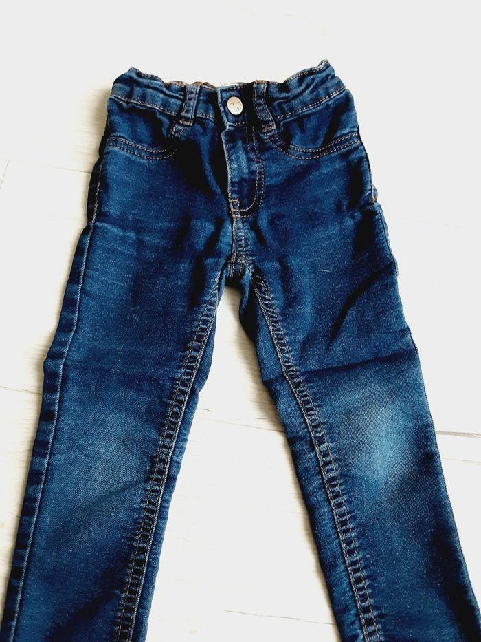 Vêtement mixte garçon fille pantalon type jean Charlie et Prune 3 ans - photo numéro 2