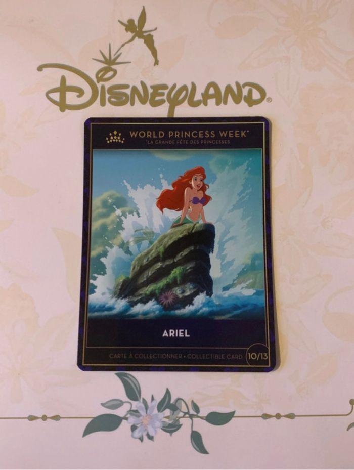 Carte Ariel princess week Disney - photo numéro 1