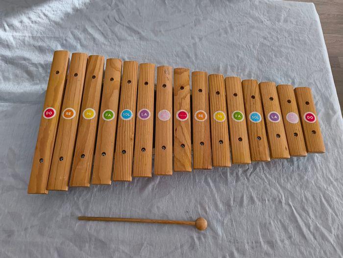 Xylophone en bois janod - photo numéro 1