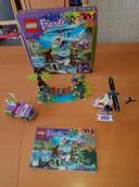 Lego friends 41036 - opération d'urgence sur le pont de la jungle en excellent état