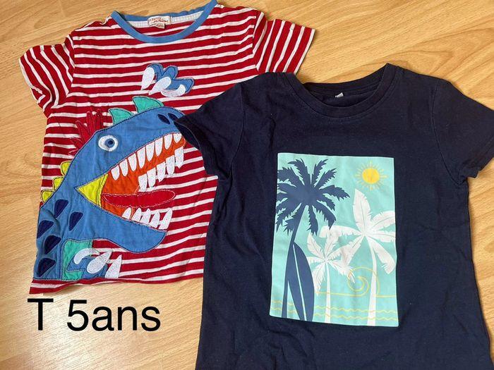 Lot de T-shirt T 5ans