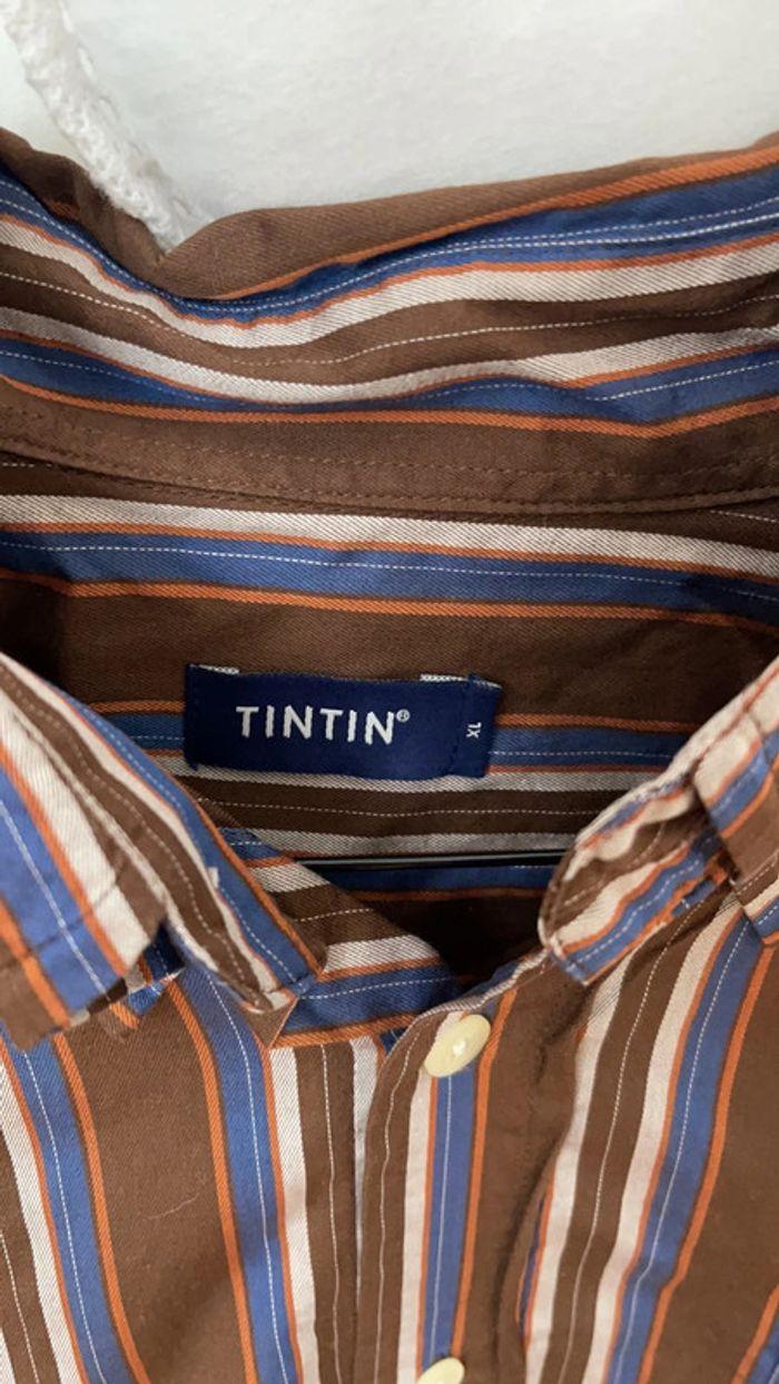 Chemise homme tintin - photo numéro 4