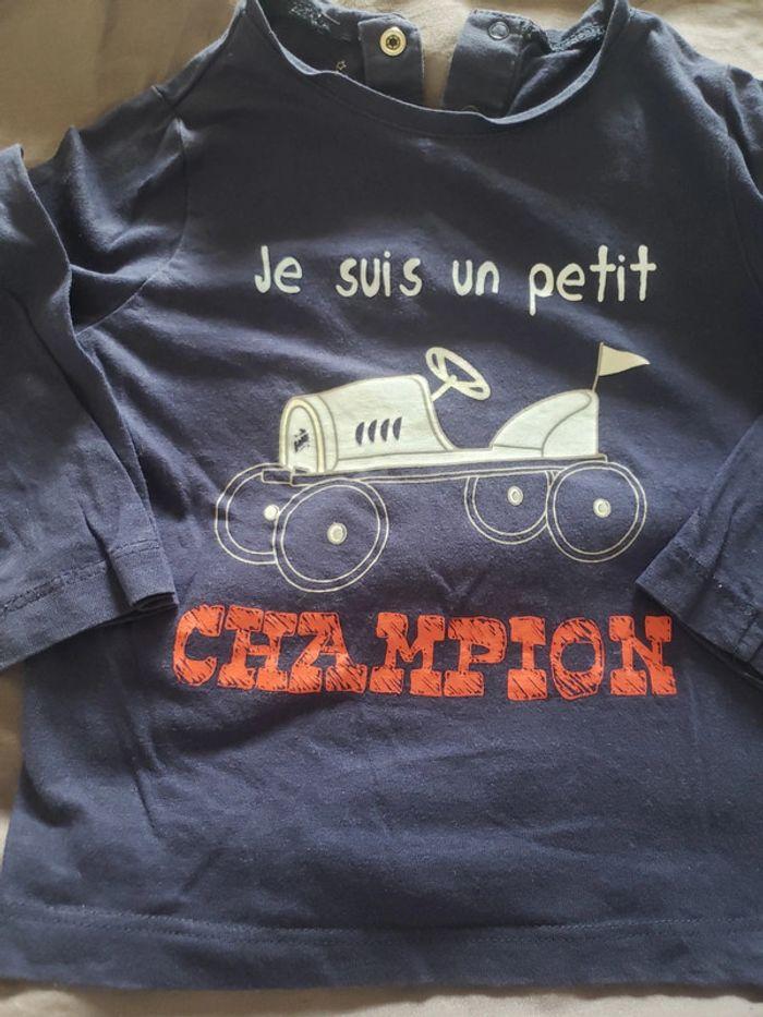 #18mois T shirt manches longues bébé rêve - photo numéro 2