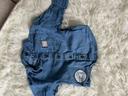 Chemise bleu jean bébé