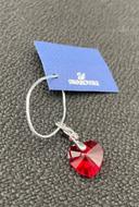 Charm pendentif coeur rouge