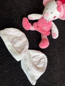 Lot de 2 bonnets