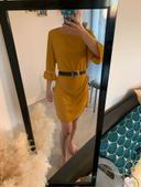 Robe Lili et Lala jaune moutarde