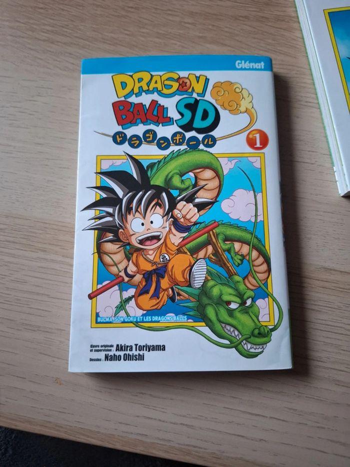 Les 3 premiers tomes de dragon ball SD - photo numéro 2