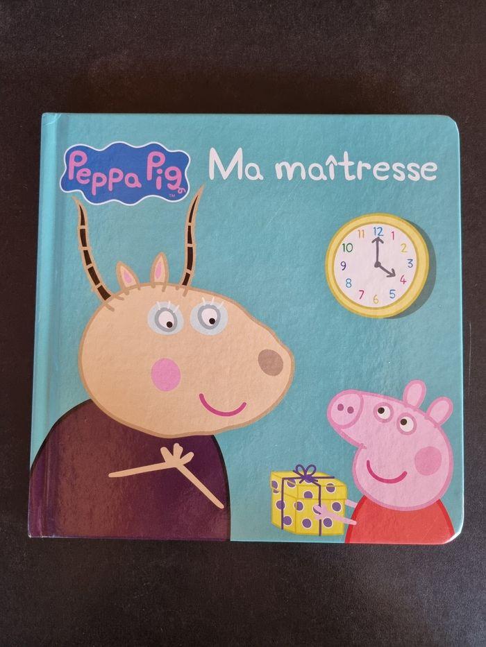 Livre Ma maîtresse de Peppa Pig