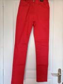 Pantalon rouge XS kiabi