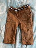 Pantalon marron 3 mois Obaibi