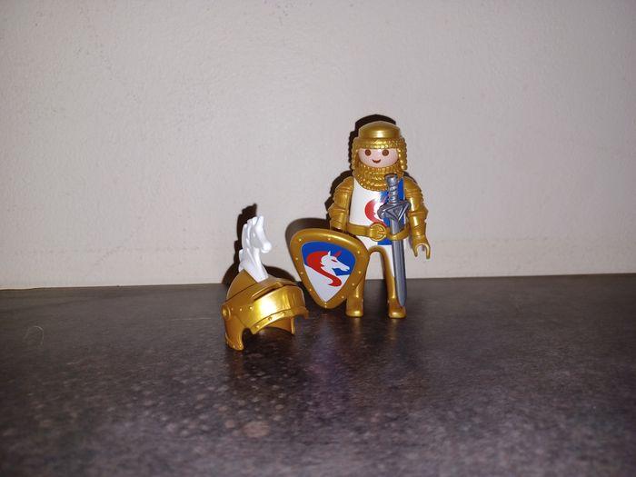 Playmobil chevalier de la licorne complet vintage - photo numéro 2