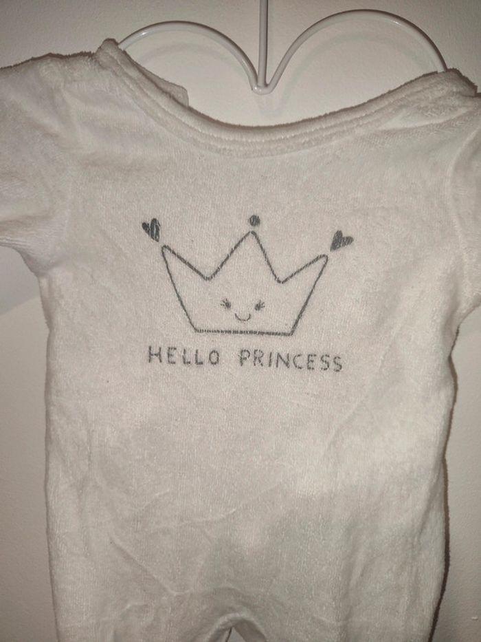 Body bébé couronne hello princesse - photo numéro 2