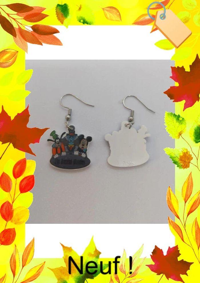 Paire de boucles d oreilles Halloween The Haunted Mansion - photo numéro 3