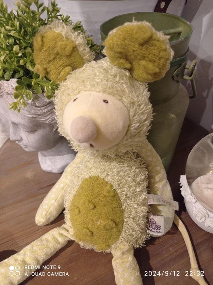 Doudou Souris verte les Zazou de Moulin Roty - photo numéro 3