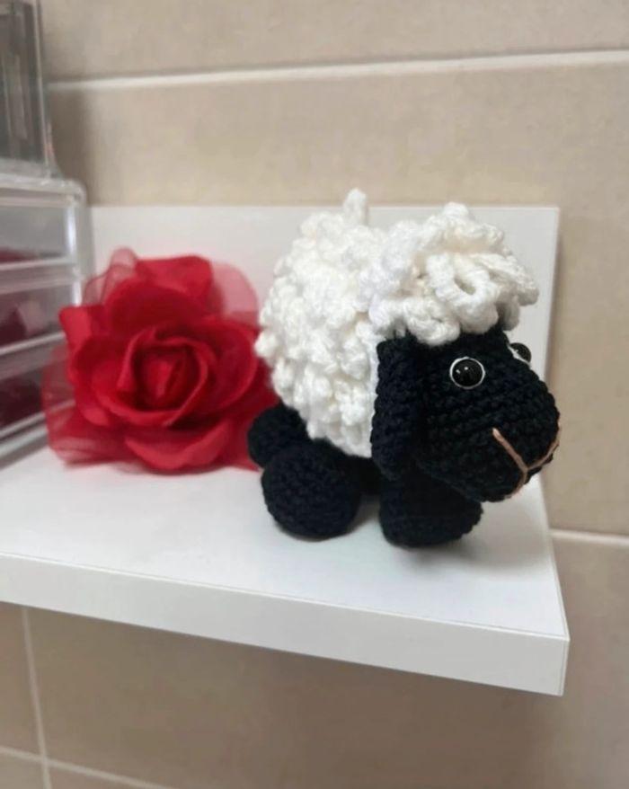 Mouton, en crochet, blanc - photo numéro 3