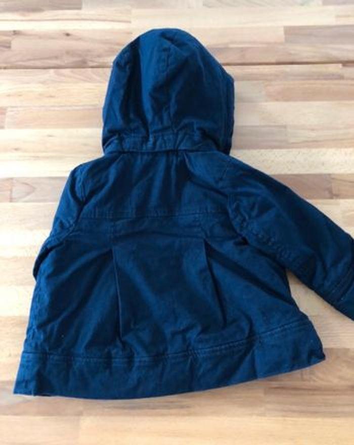 Manteau épais marine fille 12 mois jacadi  Très bon état - photo numéro 5