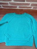 Pull turquoise Orchestra 6 ans