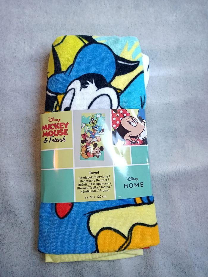 Serviette drap de plage bain Mickey Minnie mouse Disney - photo numéro 3